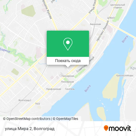 Карта улица Мира 2