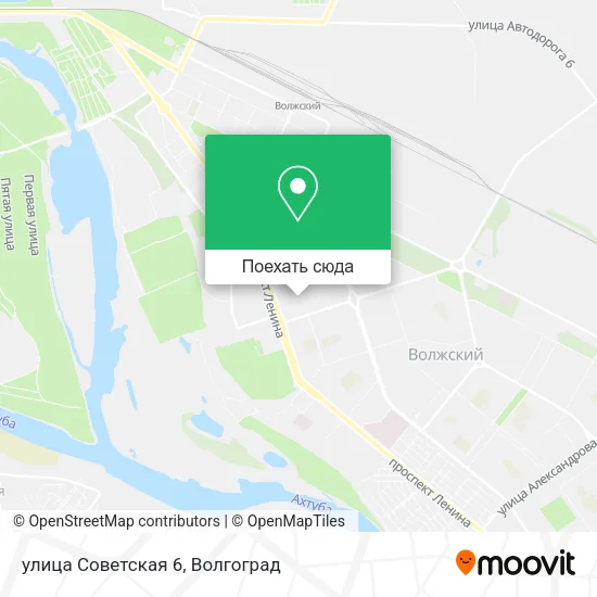 Карта улица Советская 6
