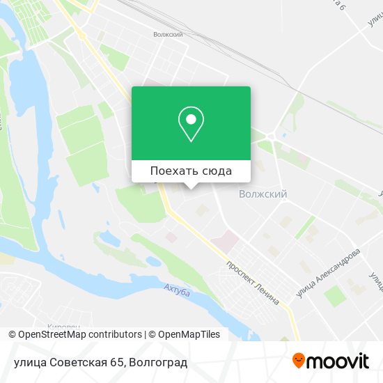 Карта улица Советская 65