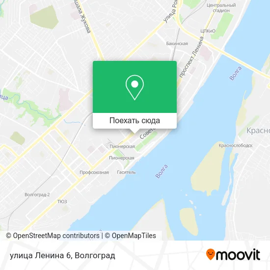 Карта улица Ленина 6