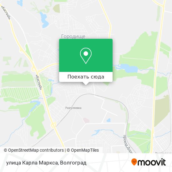 Карта улица Карла Маркса