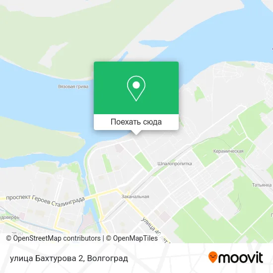Карта улица Бахтурова 2