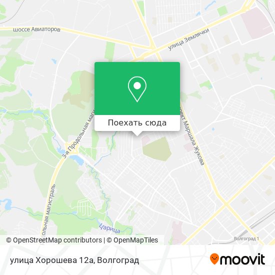Карта улица Хорошева 12а