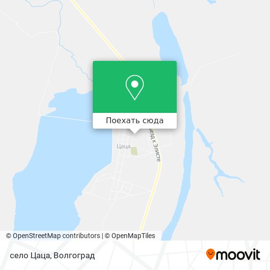 Карта село Цаца