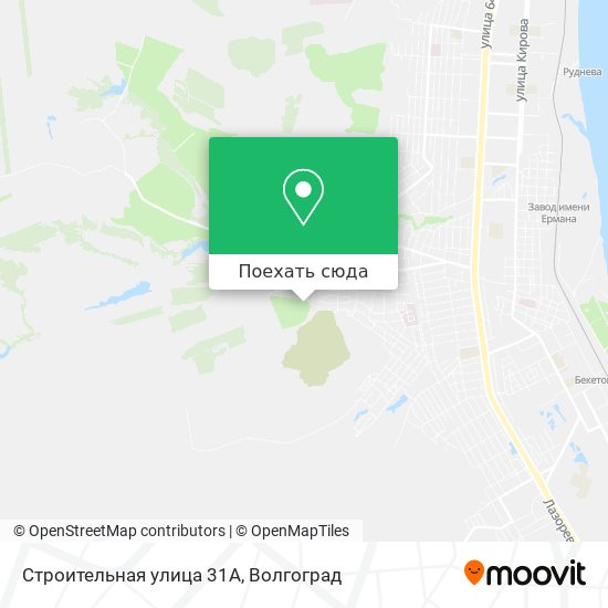 Карта Строительная улица 31А