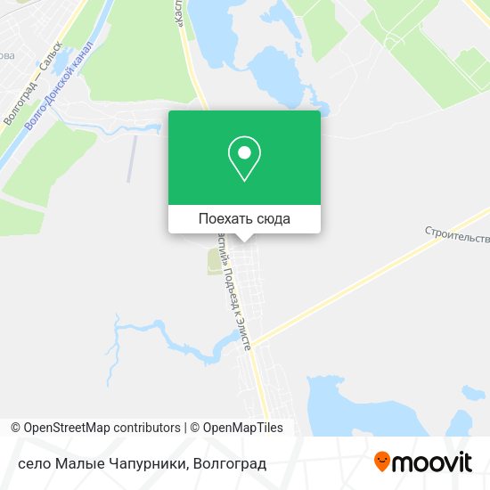 Карта село Малые Чапурники