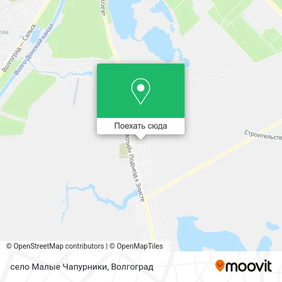 Карта село Малые Чапурники