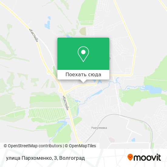 Карта улица Пархоменко, 3