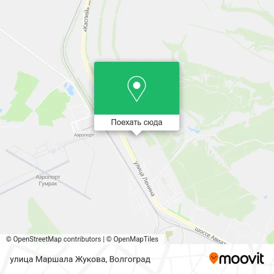 Карта улица Маршала Жукова