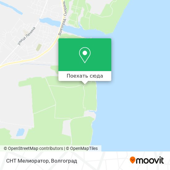 Карта СНТ Мелиоратор