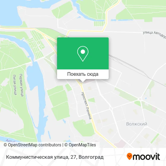 Карта Коммунистическая улица, 27