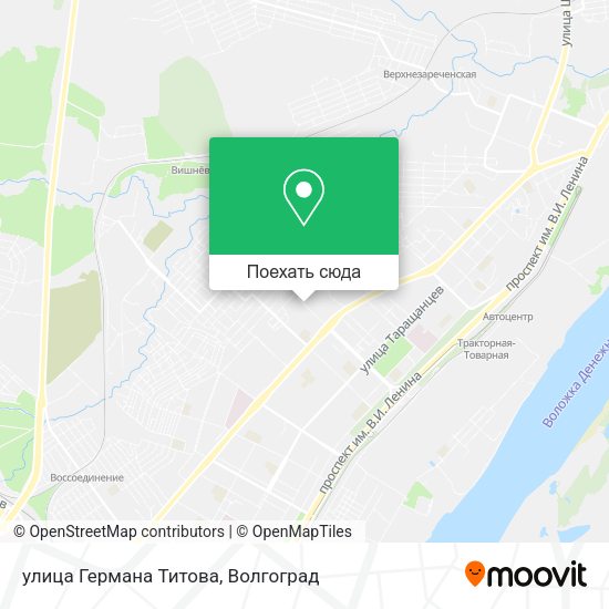 Карта улица Германа Титова