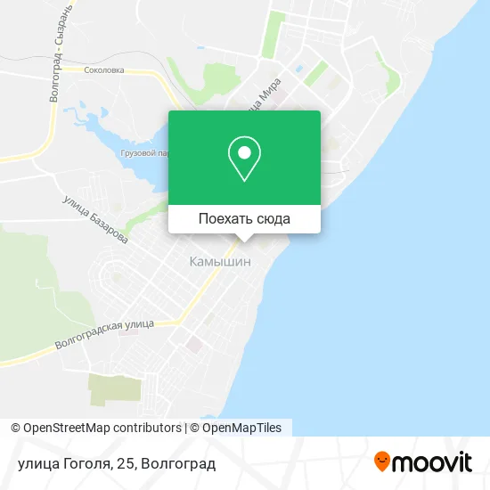 Карта улица Гоголя, 25