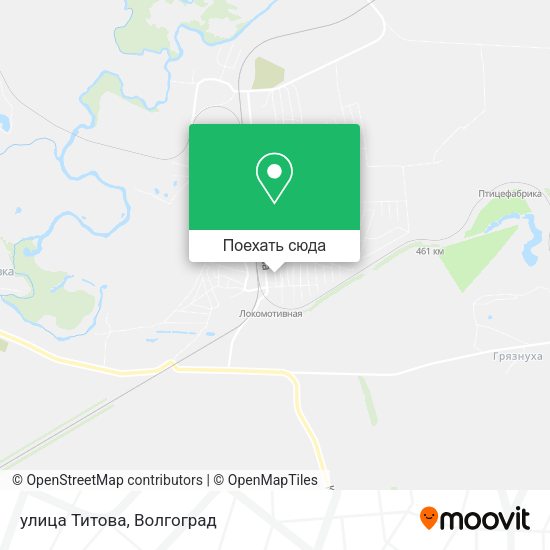 Карта улица Титова