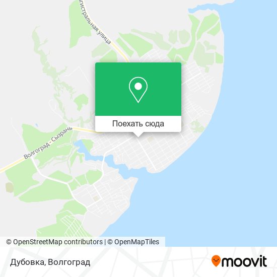 Карта Дубовка