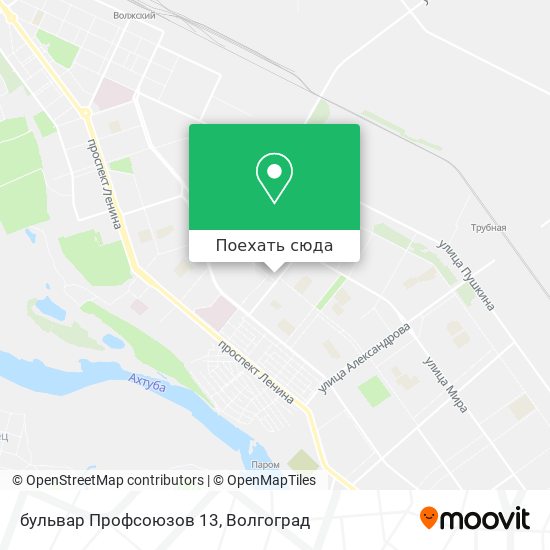 Карта бульвар Профсоюзов 13