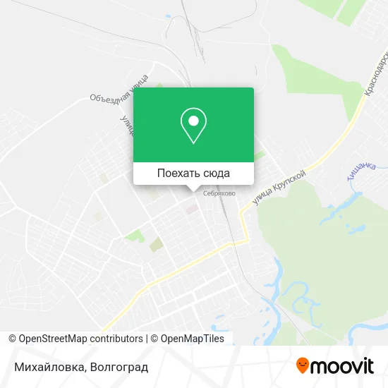 Карта Михайловка