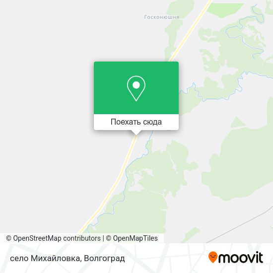 Карта село Михайловка