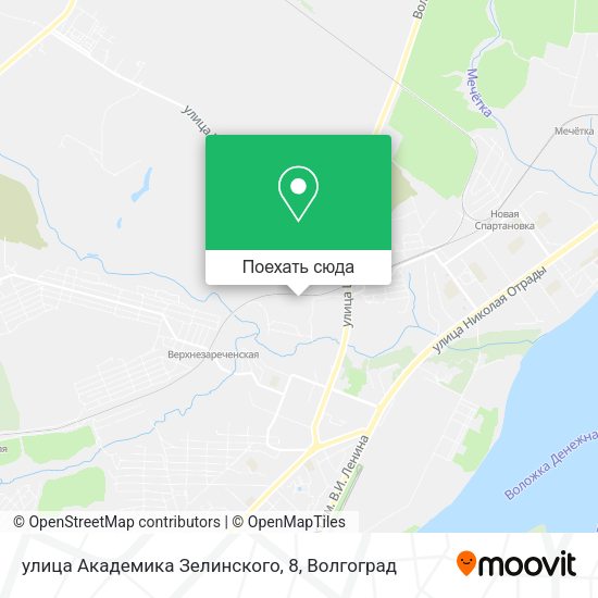 Карта улица Академика Зелинского, 8