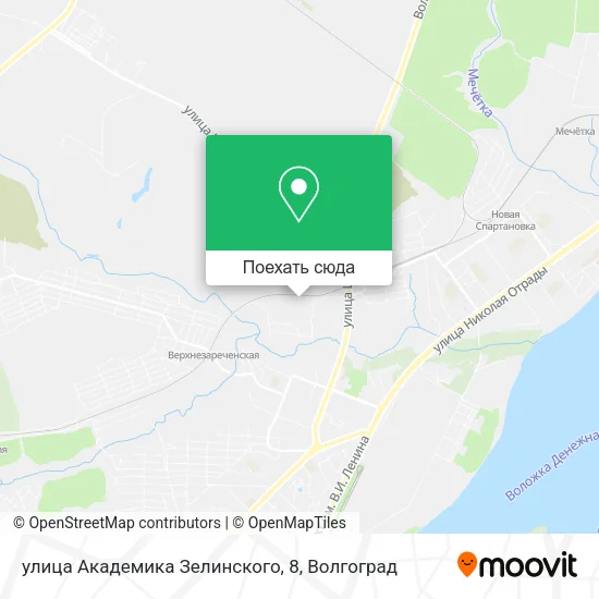Карта улица Академика Зелинского, 8