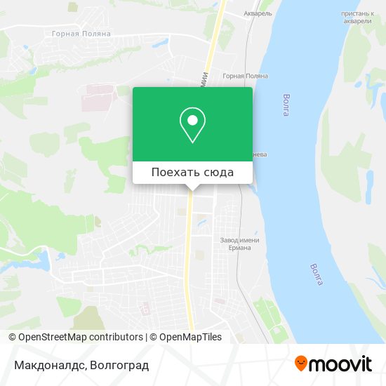 Карта Макдоналдс