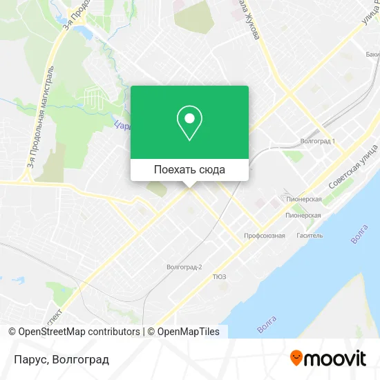 Карта Парус