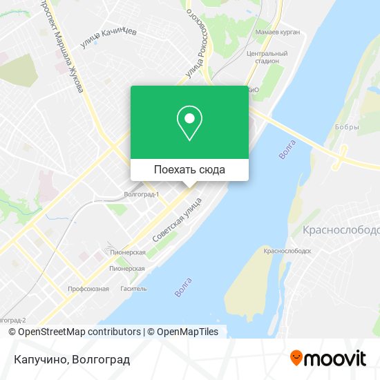 Карта Капучино