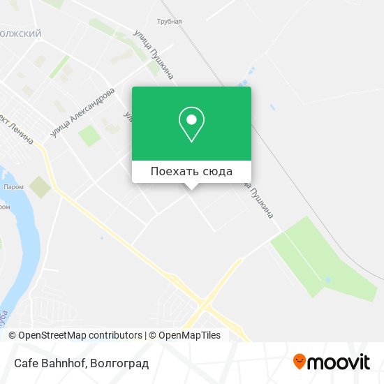 Карта Cafe Bahnhof