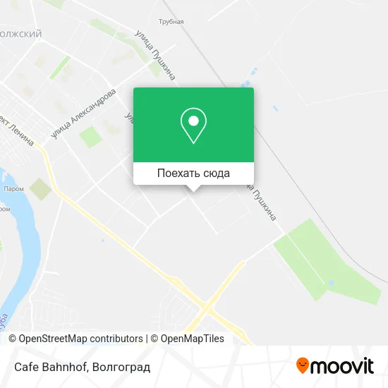 Карта Cafe Bahnhof