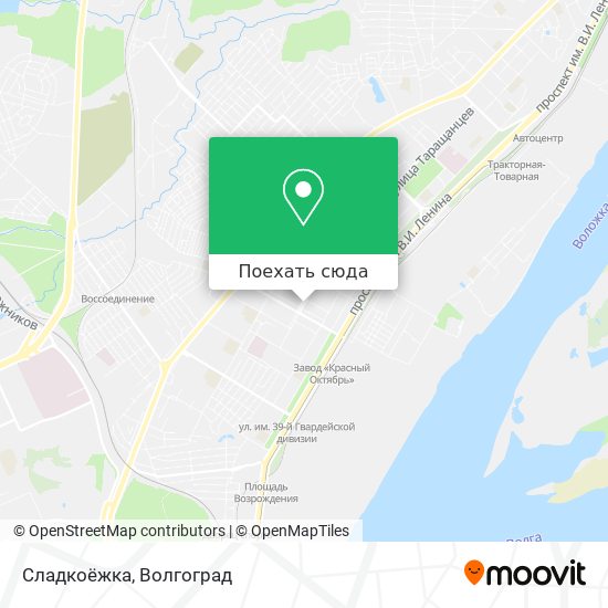 Карта Сладкоёжка