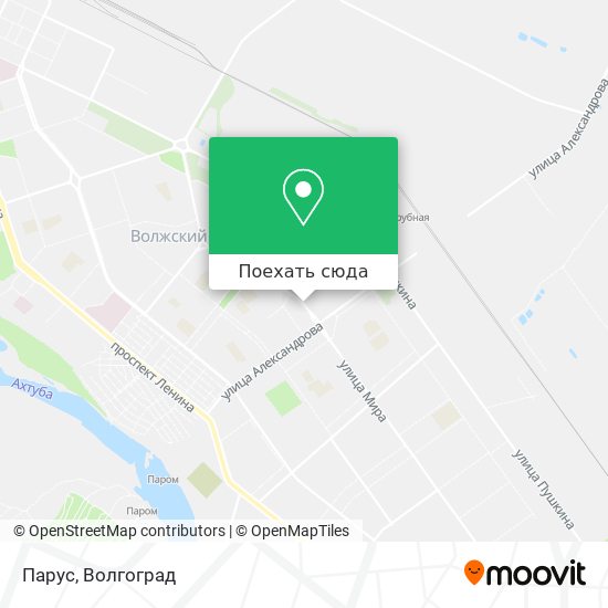 Карта Парус