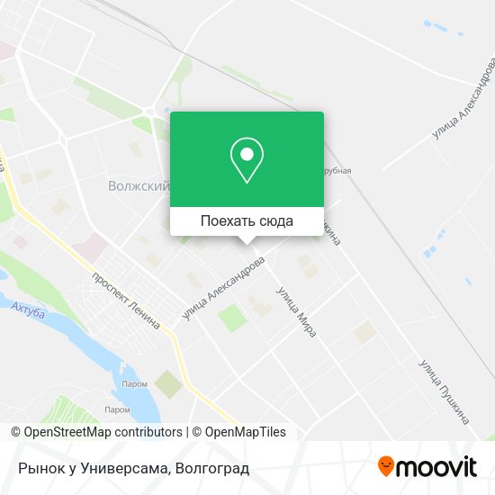 Карта Рынок у Универсама