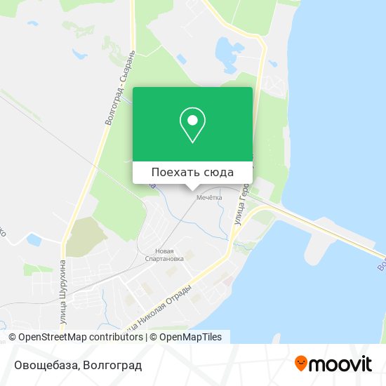 Карта Овощебаза