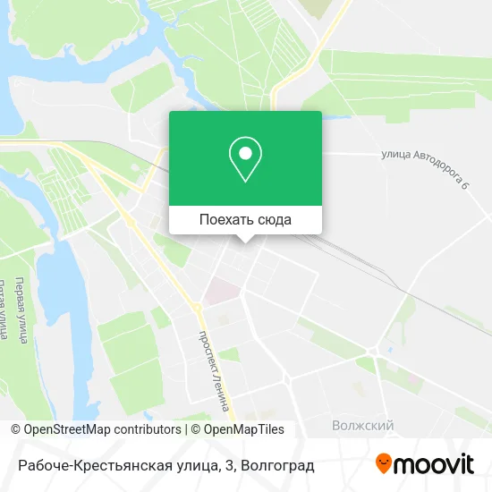 Карта Рабоче-Крестьянская улица, 3