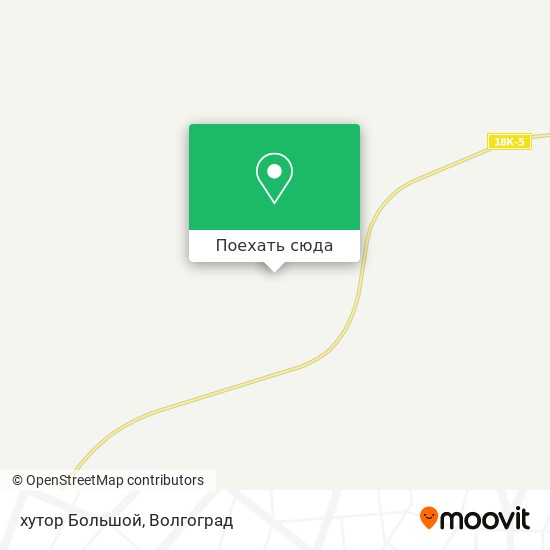 Карта хутор Большой