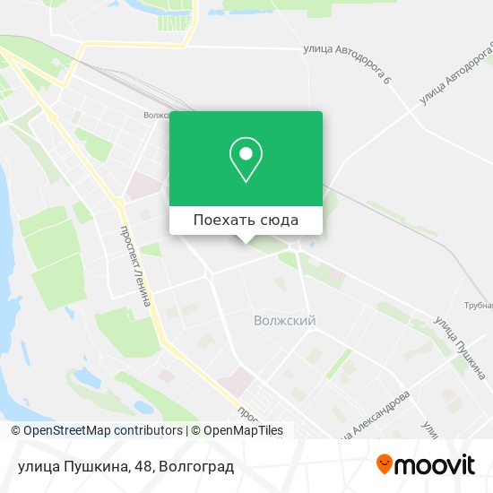 Карта улица Пушкина, 48