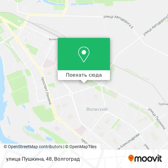 Карта улица Пушкина, 48