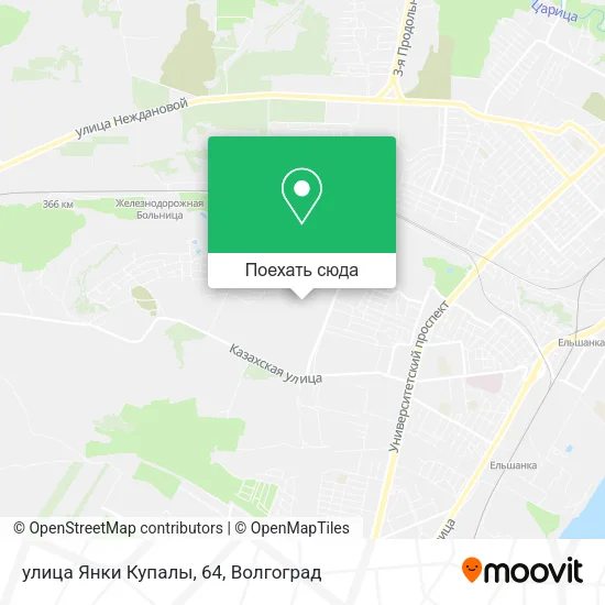 Карта улица Янки Купалы, 64