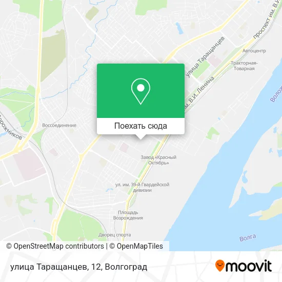 Карта улица Таращанцев, 12