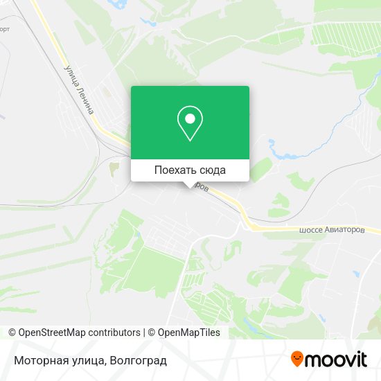 Карта Моторная улица