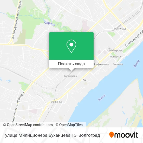 Карта улица Милиционера Буханцева 13
