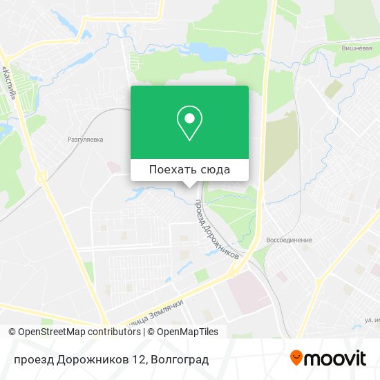 Карта проезд Дорожников 12