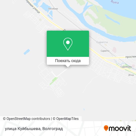 Карта улица Куйбышева