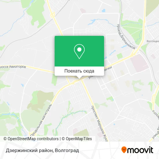 Карта Дзержинский район