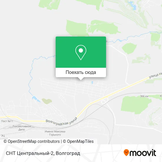 Карта СНТ Центральный-2