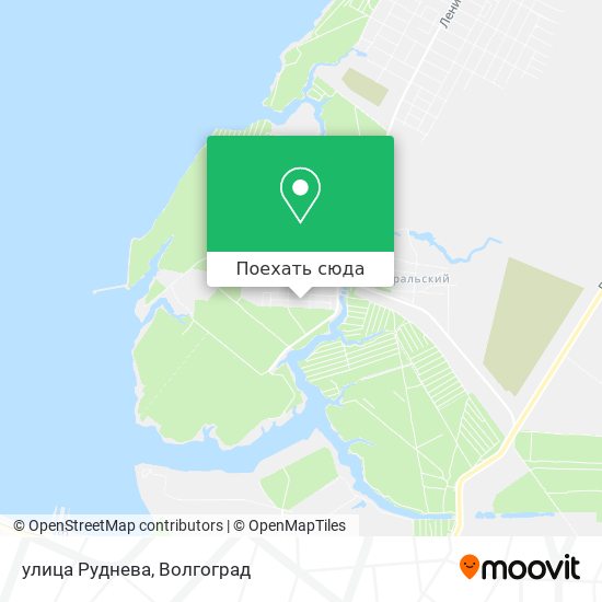 Карта улица Руднева