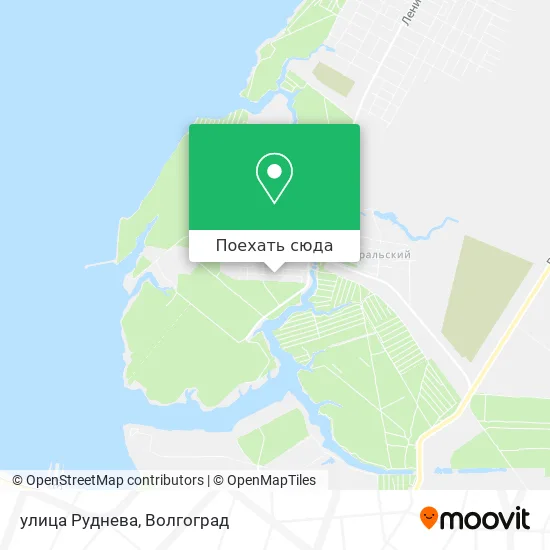 Карта улица Руднева