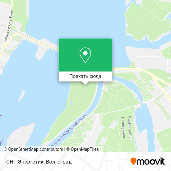 Карта СНТ Энергетик