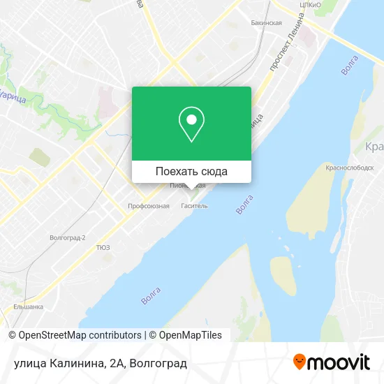 Карта улица Калинина, 2А