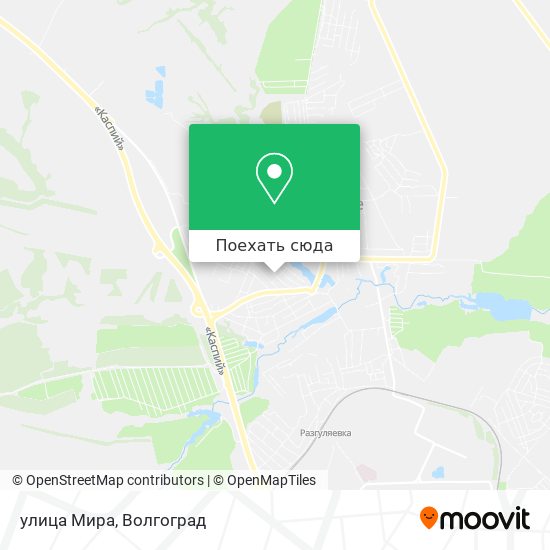 Карта улица Мира